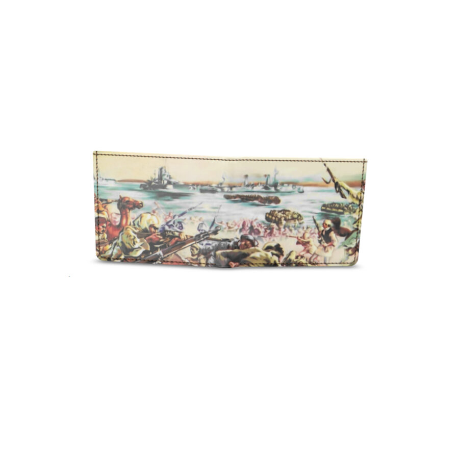 El-Hani Billfold Leather Wallet with 4 CC Slots & Purse