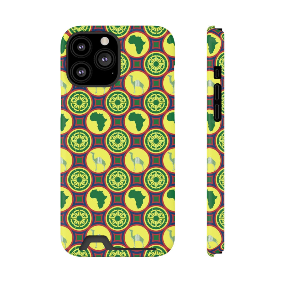Africa | Phone Case With Card Holder