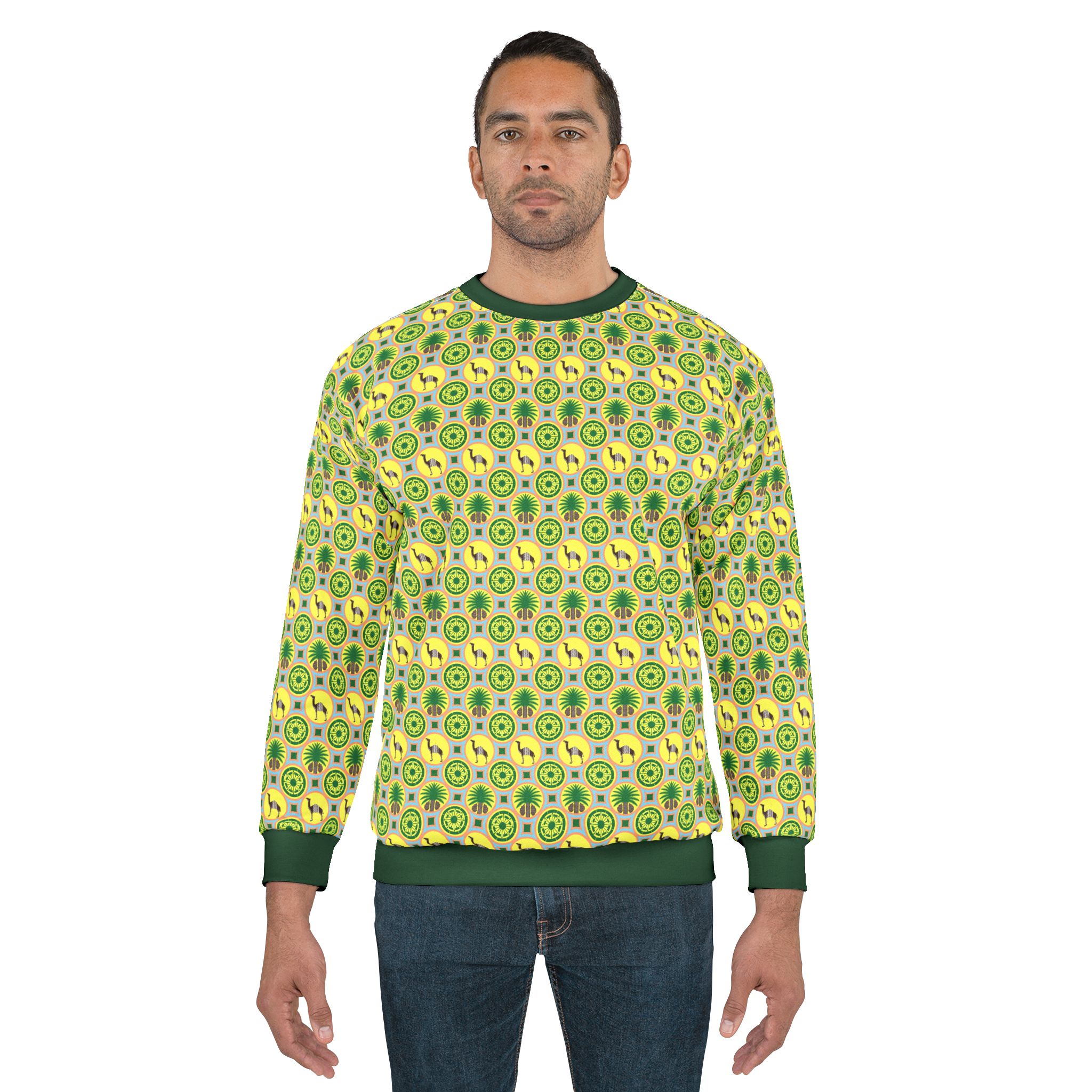 Classic Tent | AOP Unisex Sweatshirt - Image 3