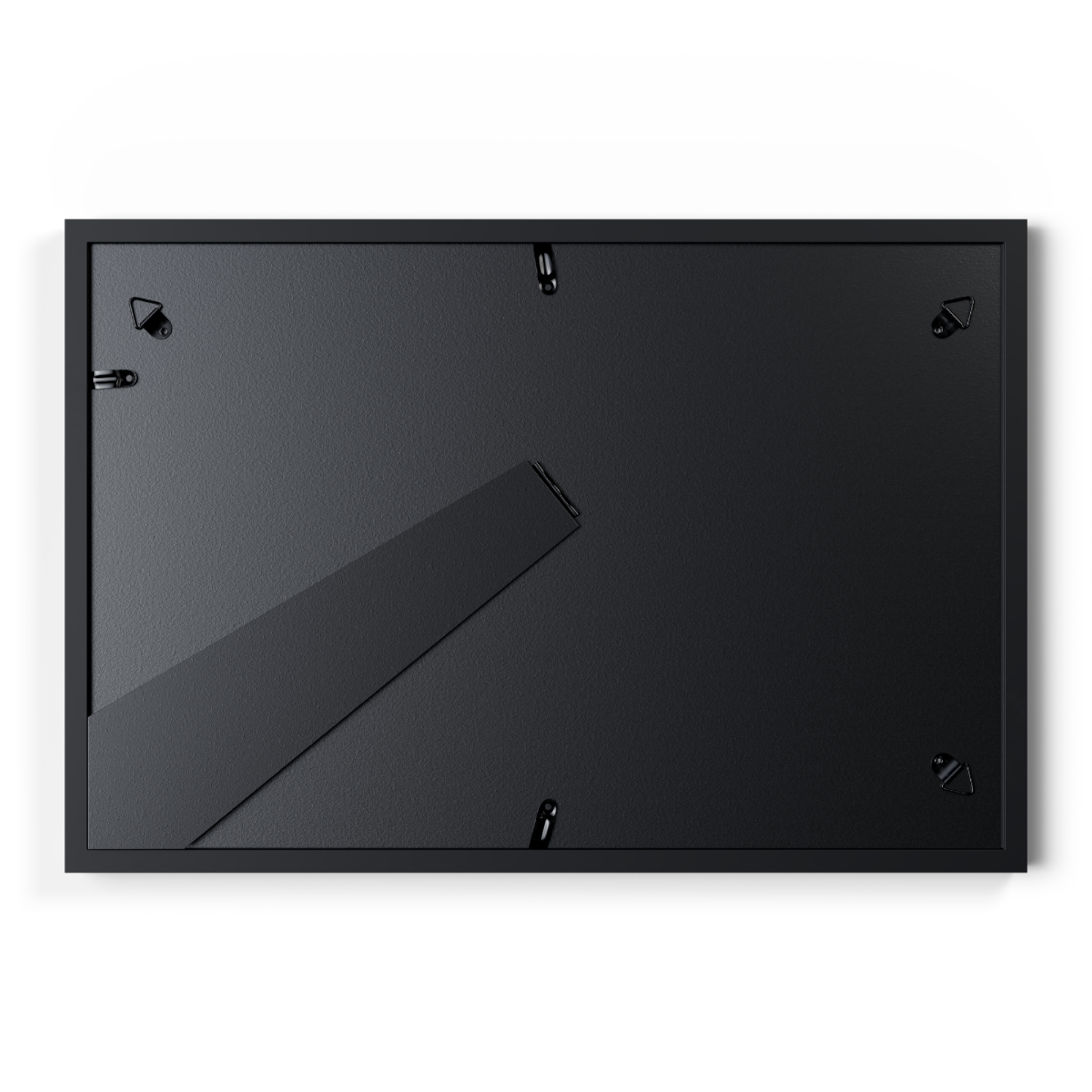 African Union Cutout (B&W) | Framed Posters, Black - Imagen 14