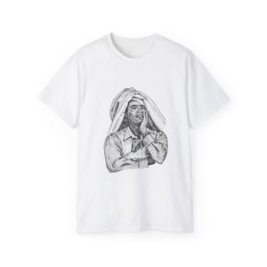 Gaddafi Cutout (B&W) | Unisex Ultra Cotton Tee