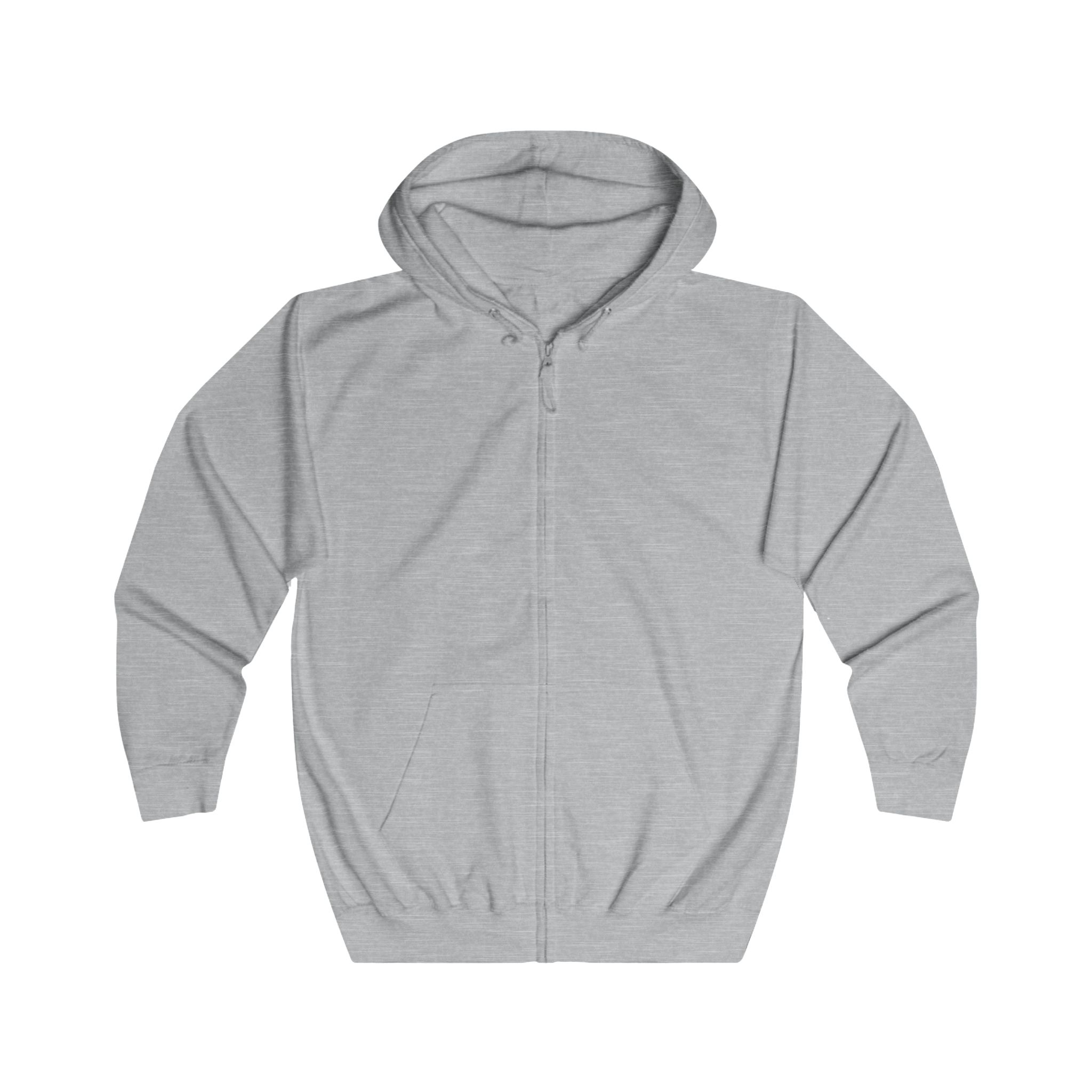 Unisex Full Zip Hoodie – Bild 3