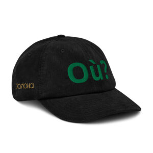 Où? Corduroy Hat